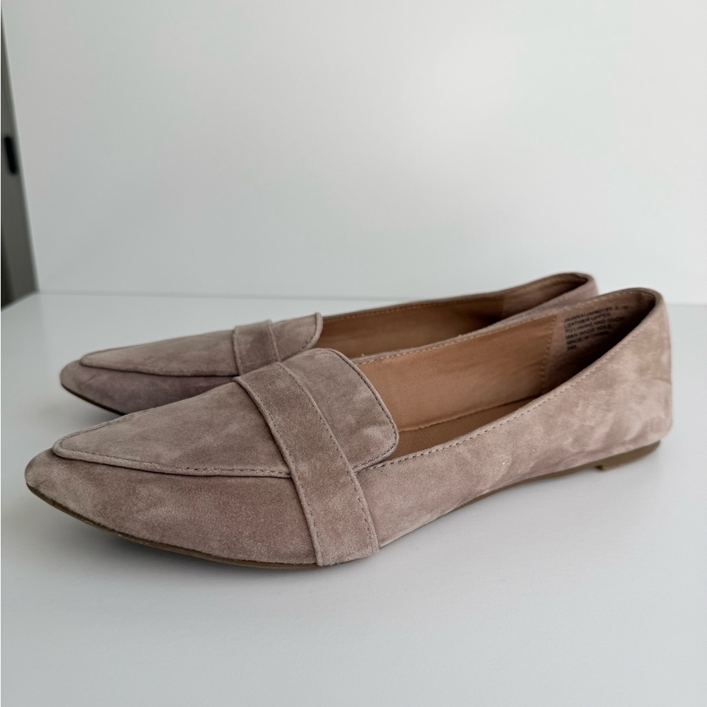 Steve Madden Suede Light Lavender Loafers